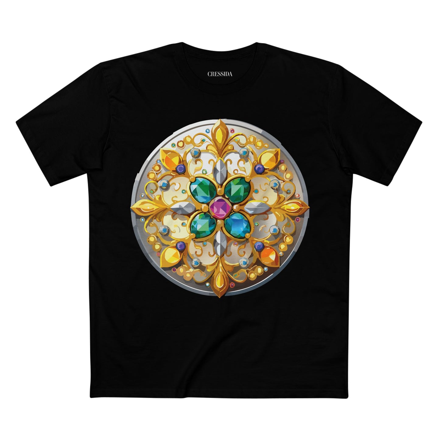 Medallion Shirt, Shirt with Medallion, Tee Shirt with Medal