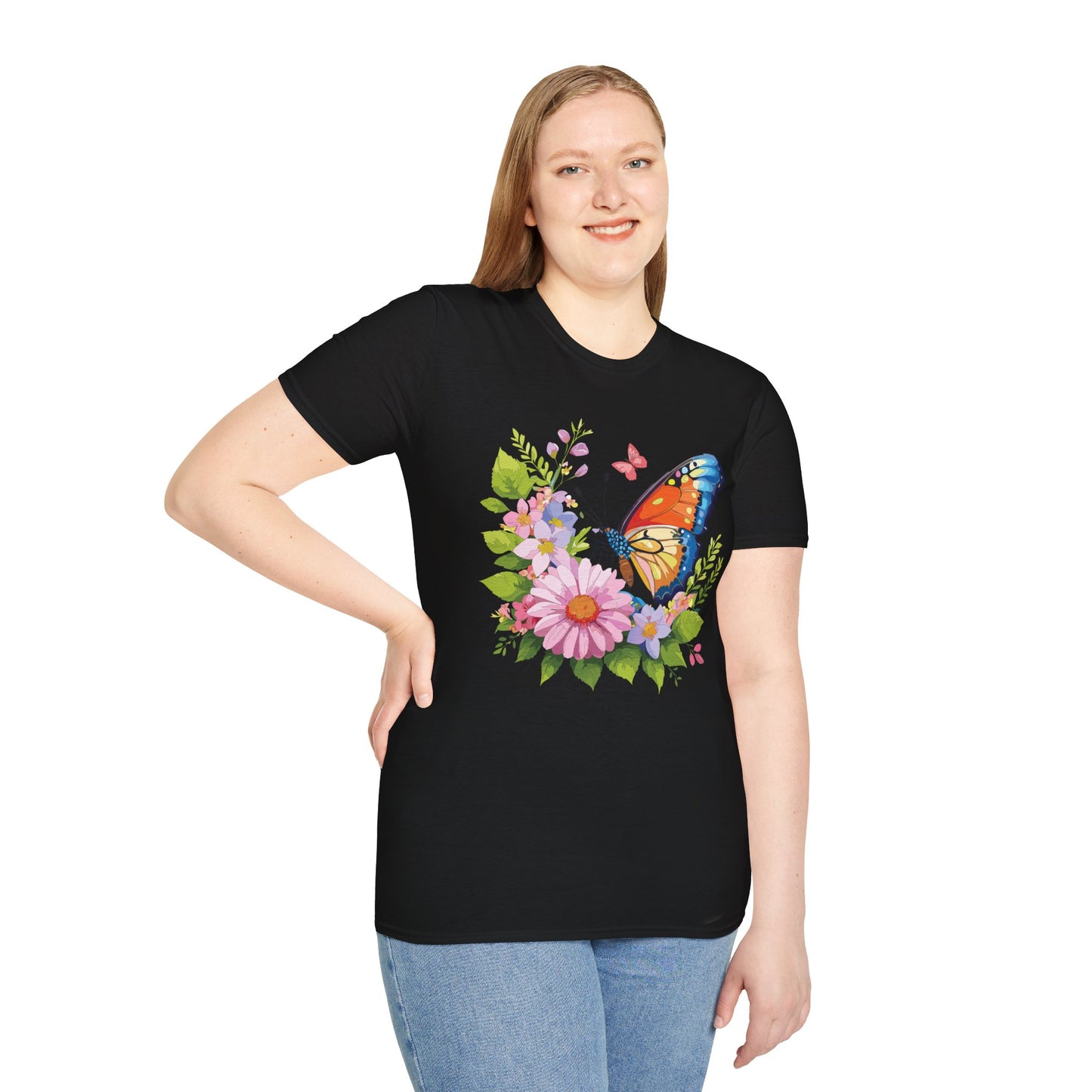 Butterfly Shirt, T Shirt with Butterfly, Monarch Shirt