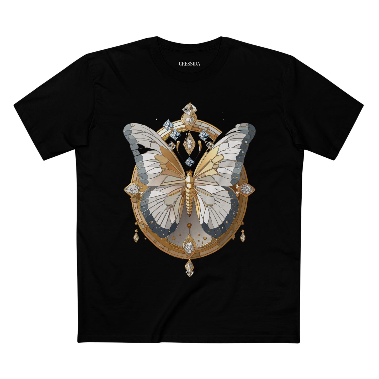 Butterfly shirt, Shirt with Butterfly, Tee Shirt with Antique Butterfly