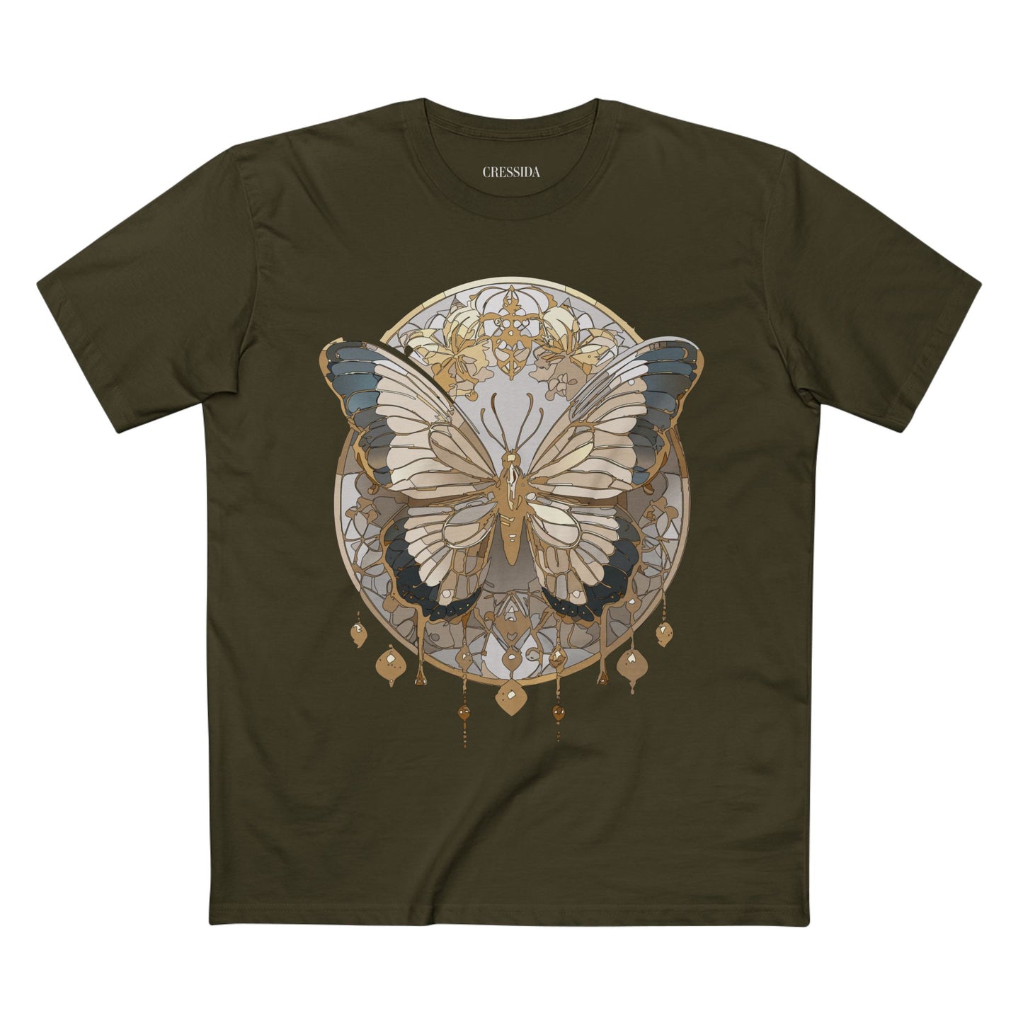 Butterfly shirt, Shirt with Butterfly, Tee Shirt with Antique Butterfly
