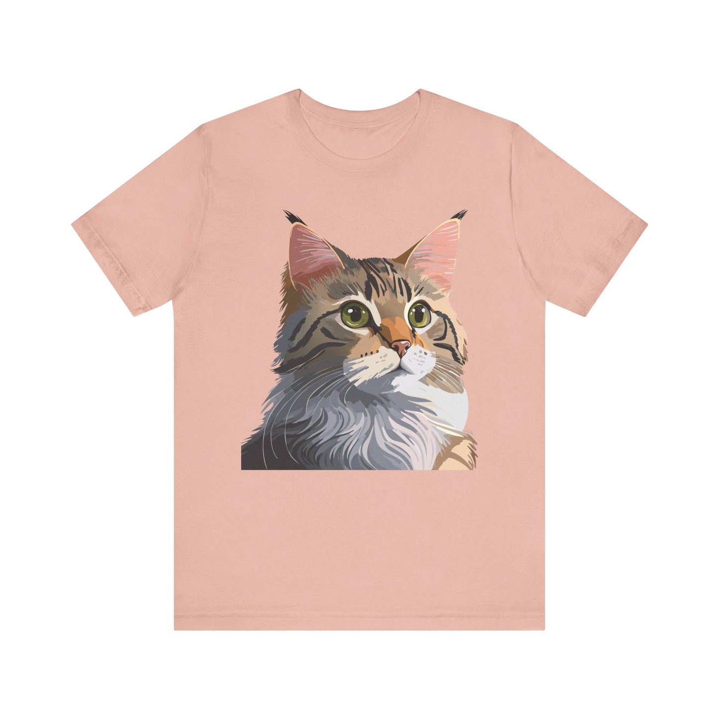 Unisex Animal Shirt, Tee Shirt with Animals, Art Design Tee Shirt, Wild Animals Shirt