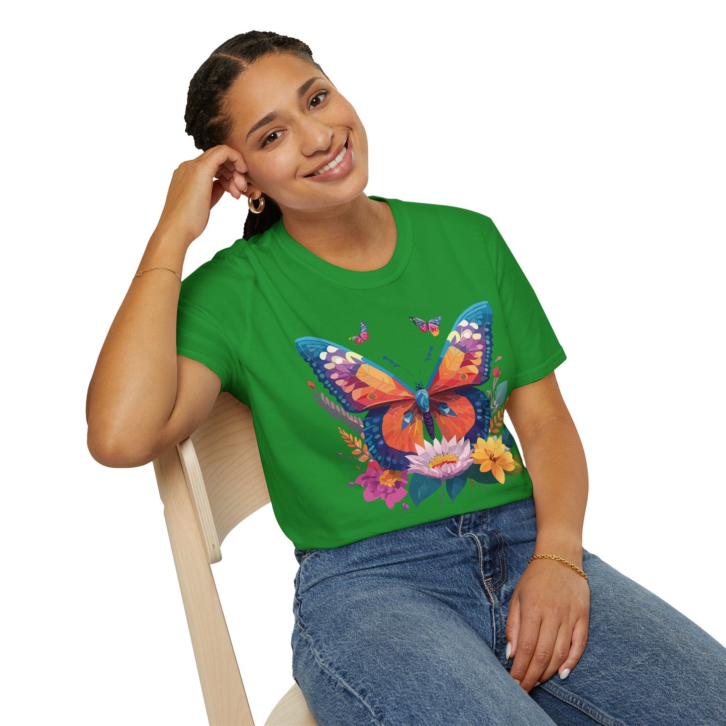 Butterfly Shirt, T Shirt with Butterfly, Monarch Shirt