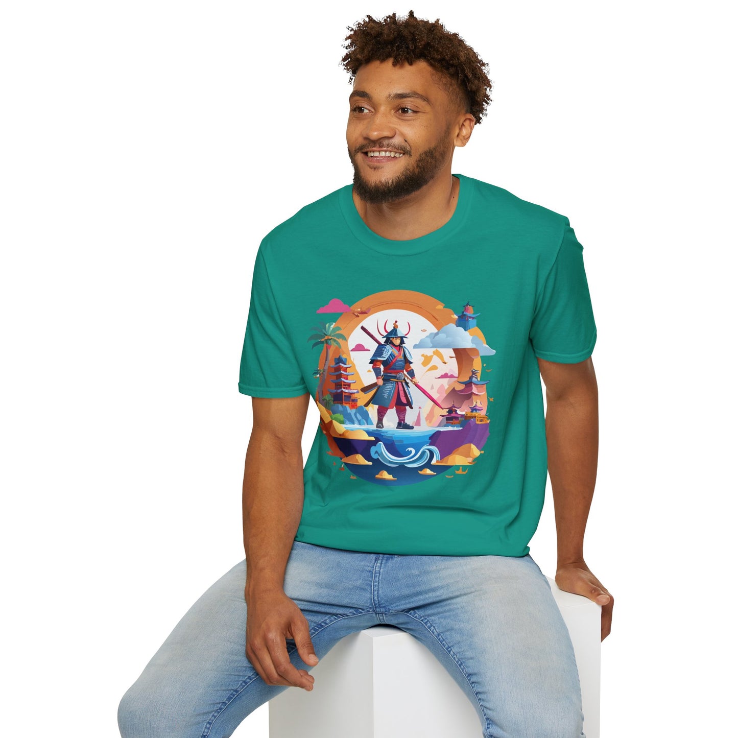 Samurai Shirt, Samurai Tee, T-Shirt with Samurai