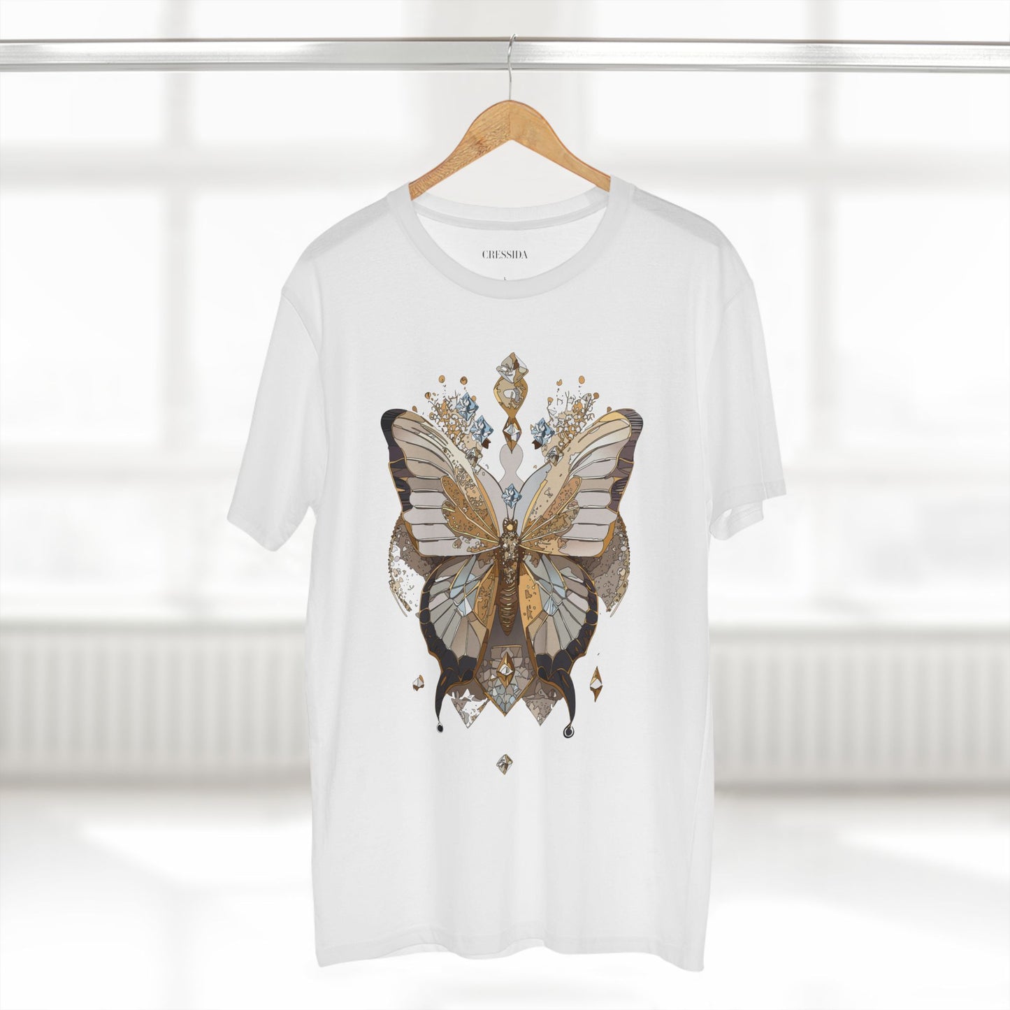 Butterfly shirt, Shirt with Butterfly, Tee Shirt with Antique Butterfly