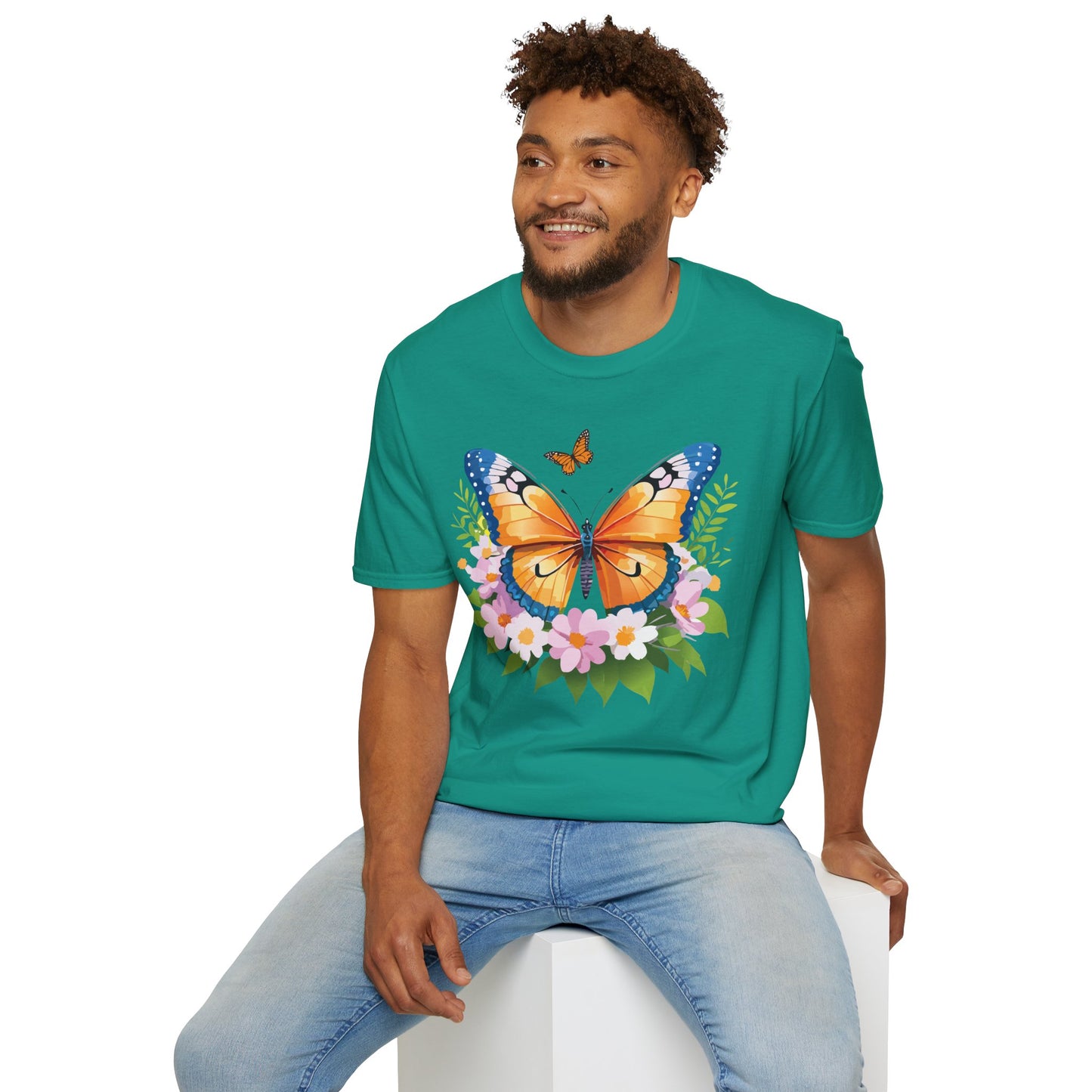Butterfly Shirt, T Shirt with Butterfly, Monarch Shirt
