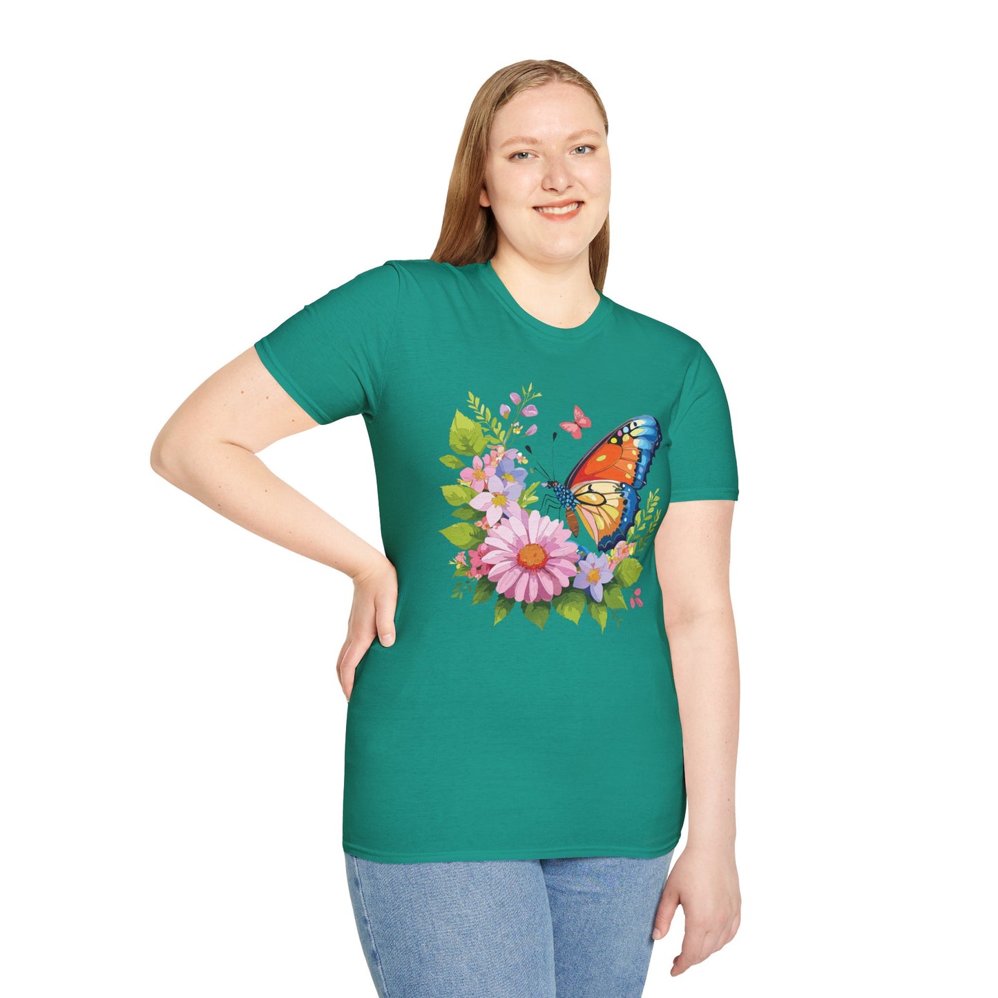 Butterfly Shirt, T Shirt with Butterfly, Monarch Shirt