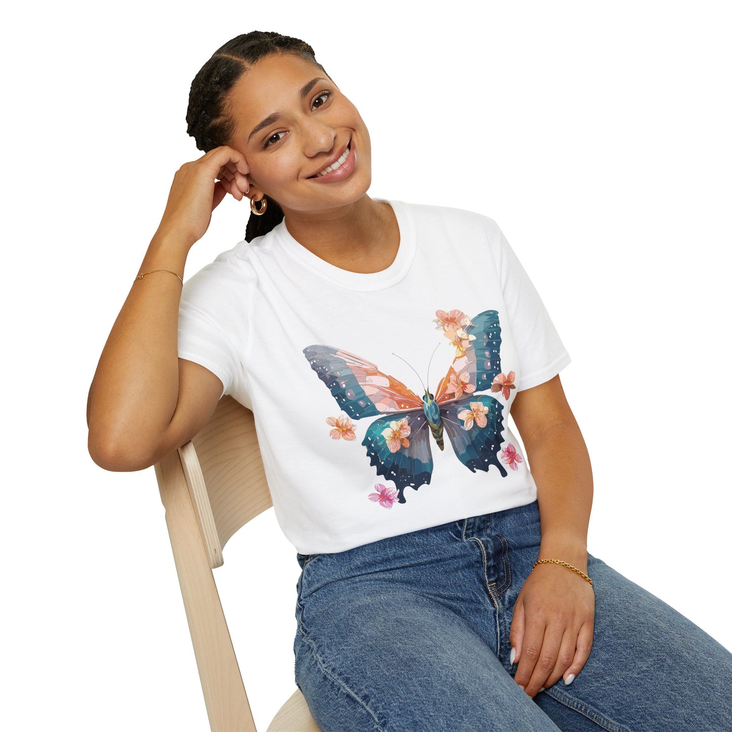 Butterfly Shirt, T Shirt with Butterfly, Monarch Shirt