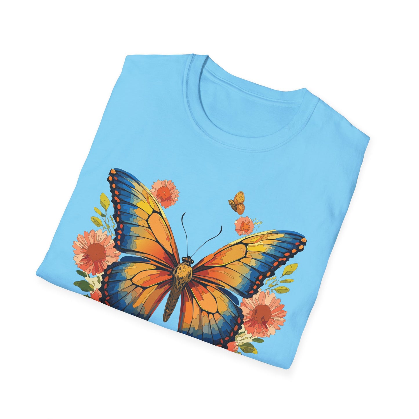 Butterfly Shirt, T Shirt with Butterfly, Monarch Shirt