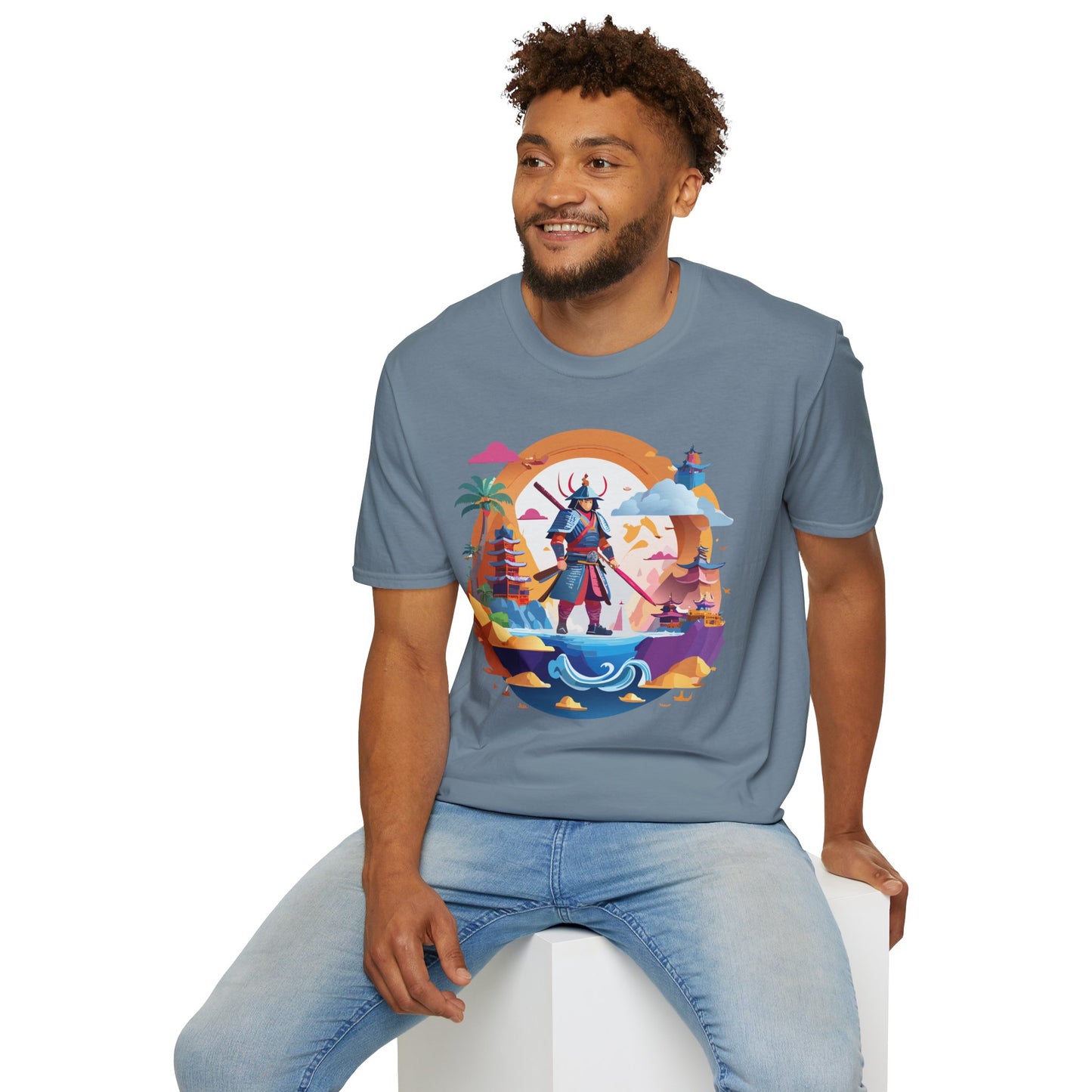 Samurai Shirt, Samurai Tee, T-Shirt with Samurai