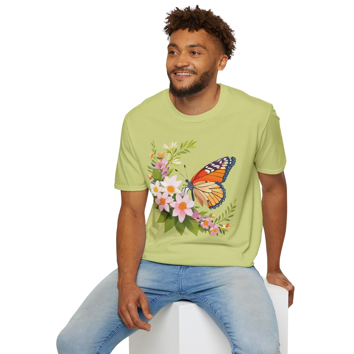 Butterfly Shirt, T Shirt with Butterfly, Monarch Shirt