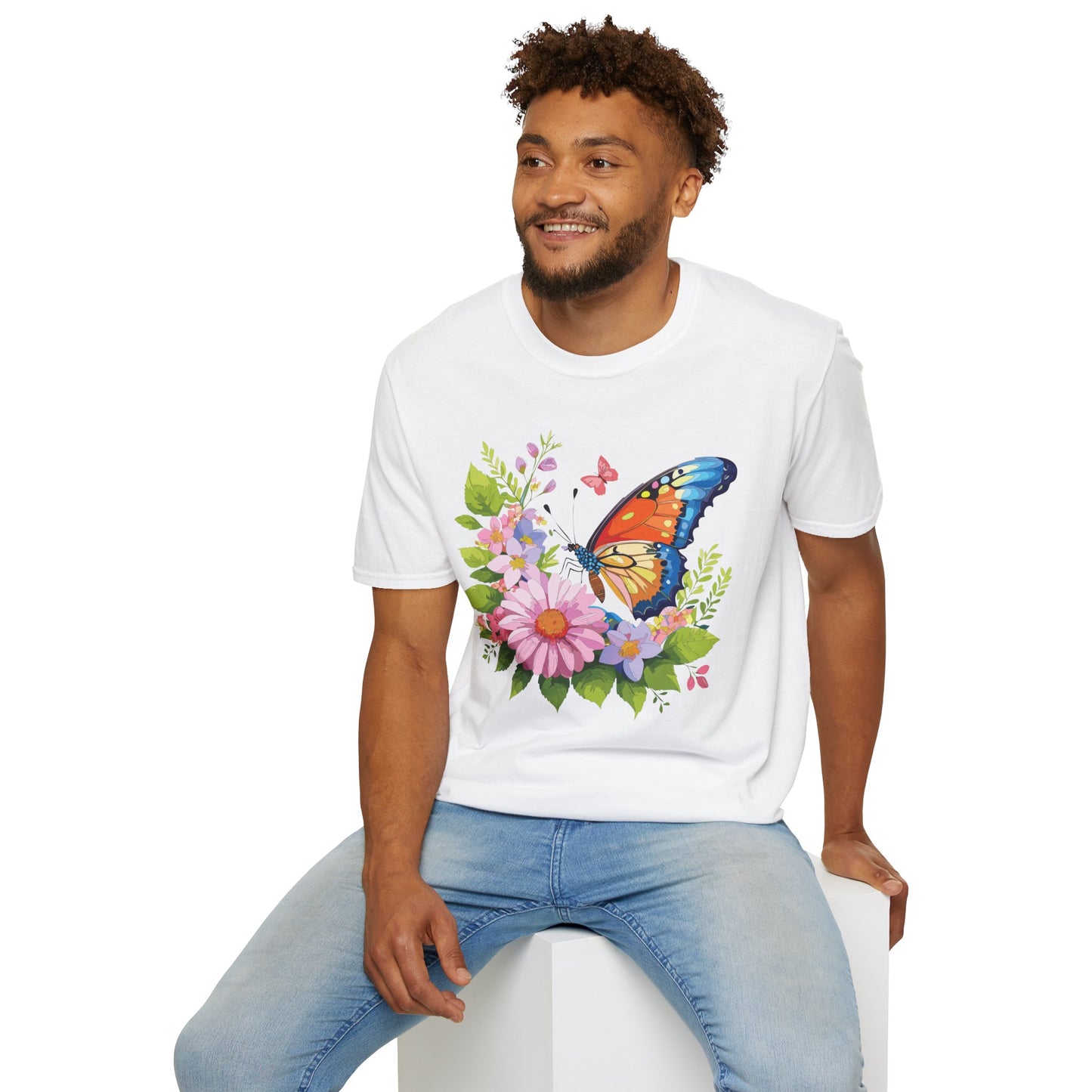 Butterfly Shirt, T Shirt with Butterfly, Monarch Shirt
