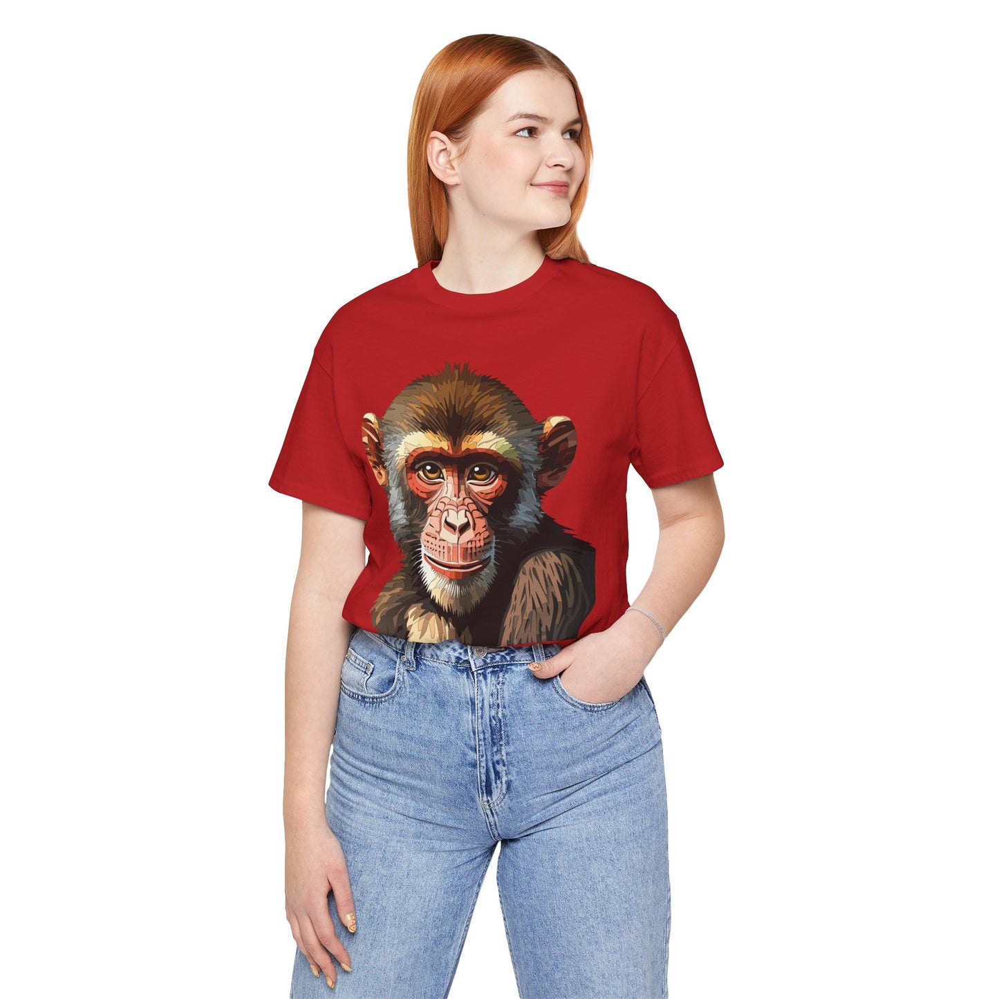Unisex Animal Shirt, Tee Shirt with Animals, Art Design Tee Shirt, Wild Animals Shirt