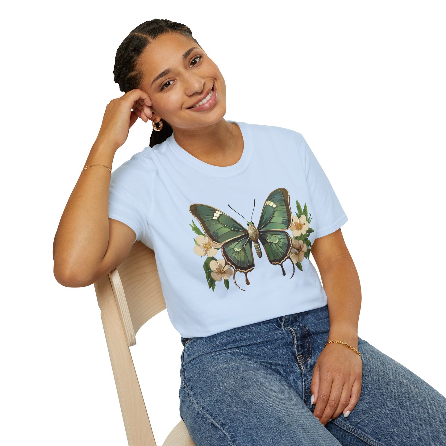 Butterfly Shirt, T Shirt with Butterfly, Monarch Shirt
