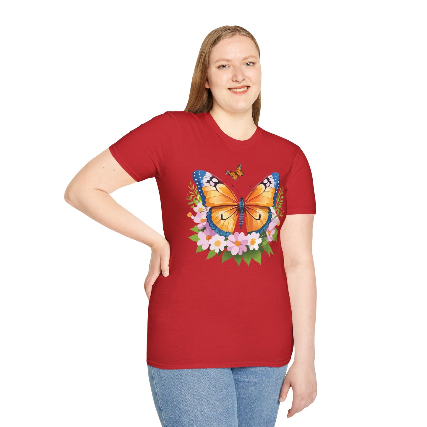 Butterfly Shirt, T Shirt with Butterfly, Monarch Shirt