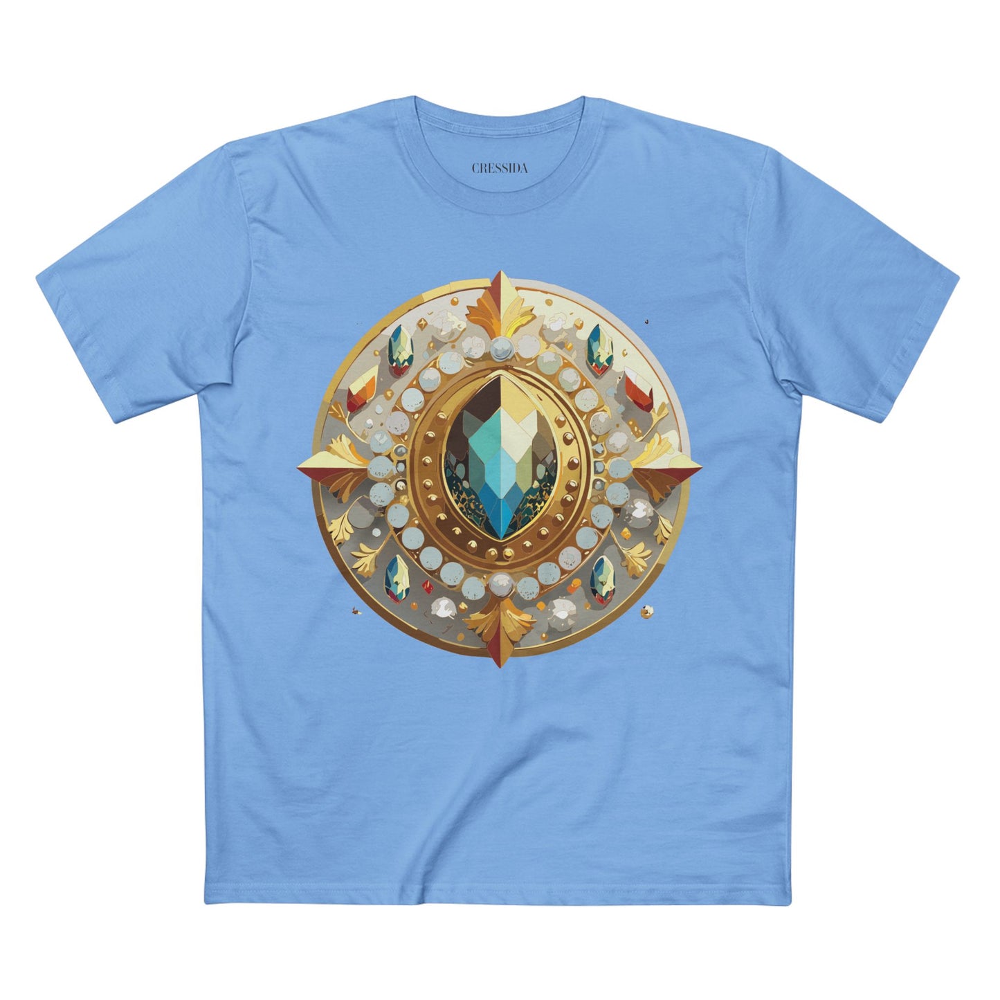 Medallion Shirt, Shirt with Medallion, Tee Shirt with Medal