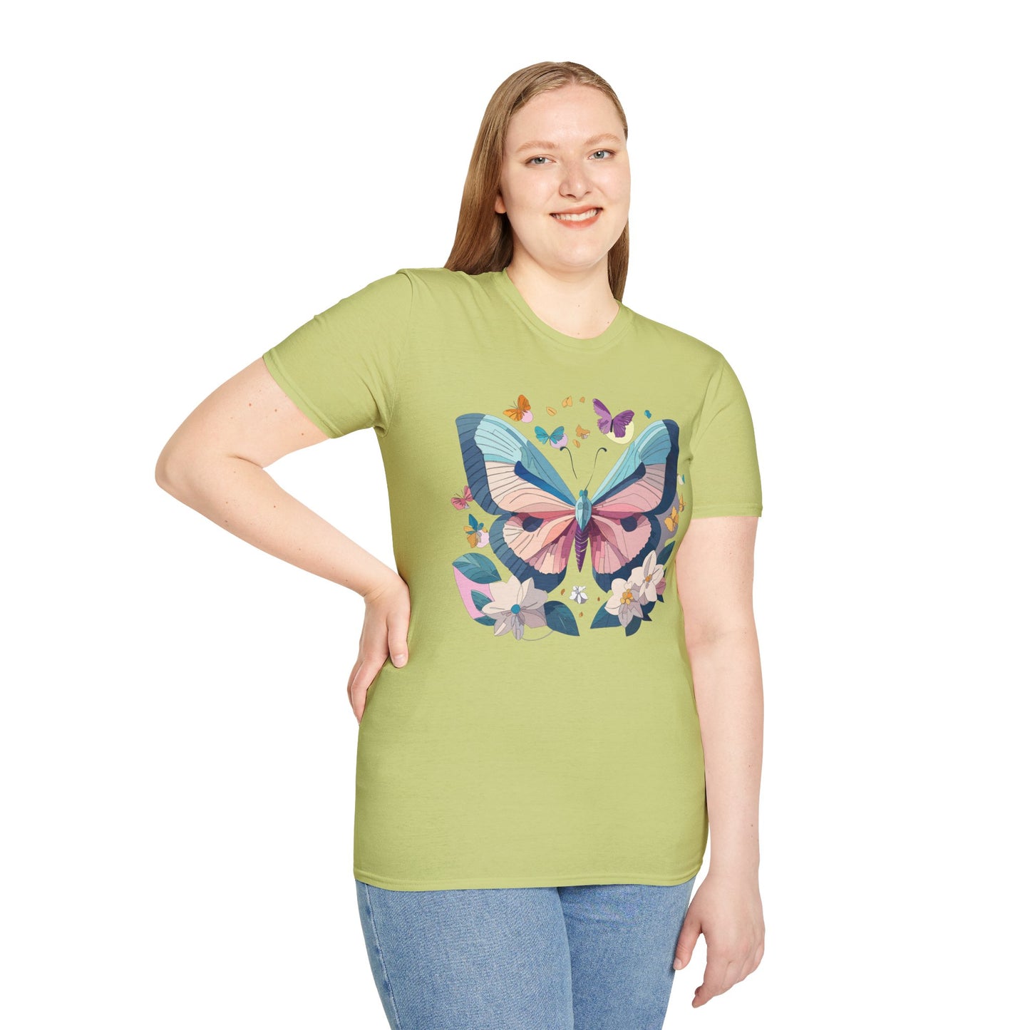 Butterfly Shirt, T Shirt with Butterfly, Monarch Shirt