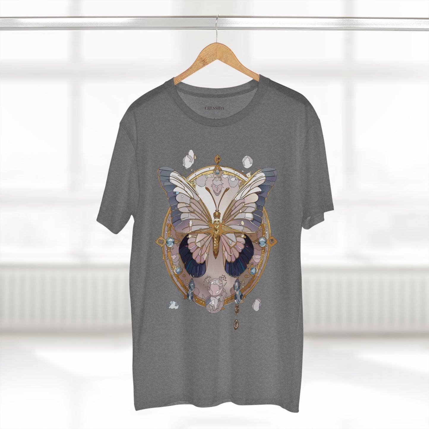Butterfly shirt, Shirt with Butterfly, Tee Shirt with Antique Butterfly