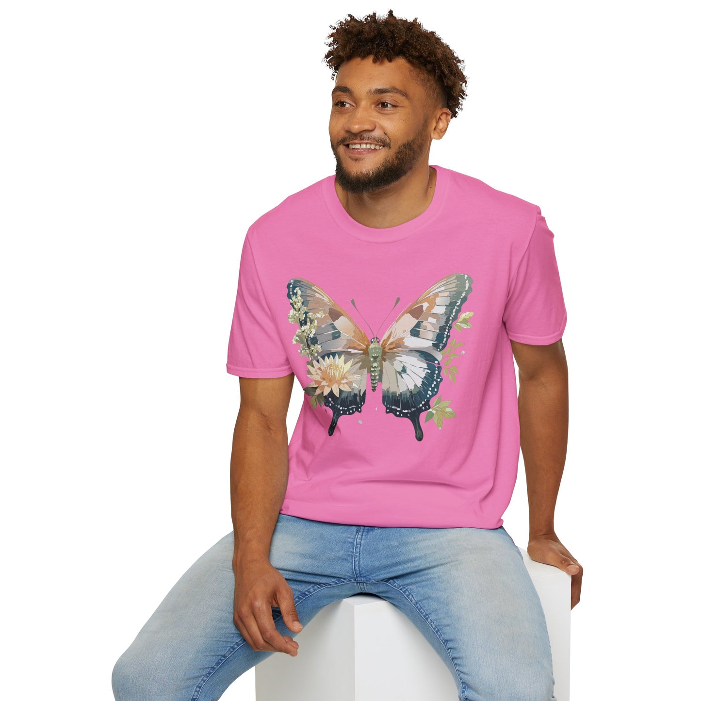 Butterfly Shirt, T Shirt with Butterfly, Monarch Shirt