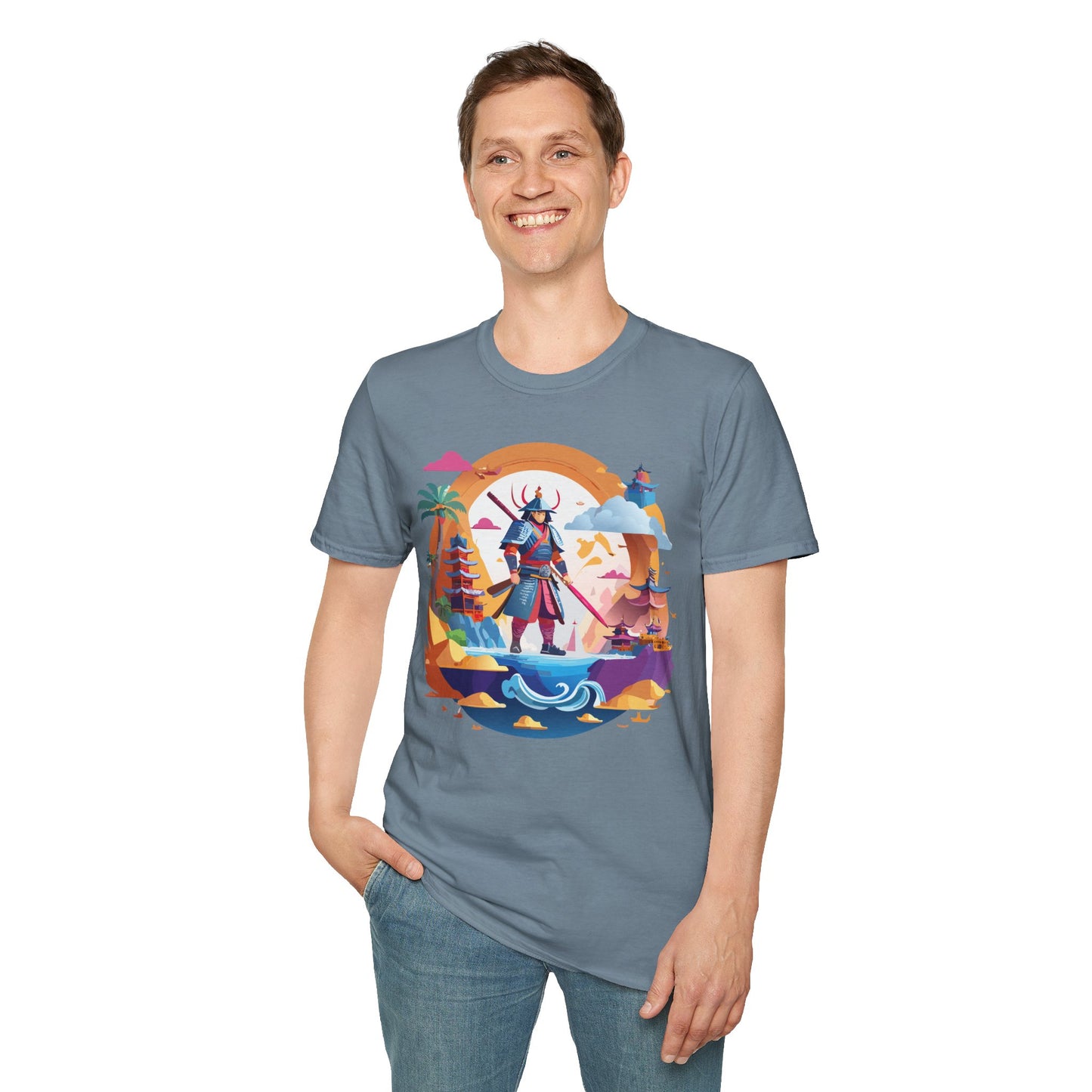 Samurai Shirt, Samurai Tee, T-Shirt with Samurai