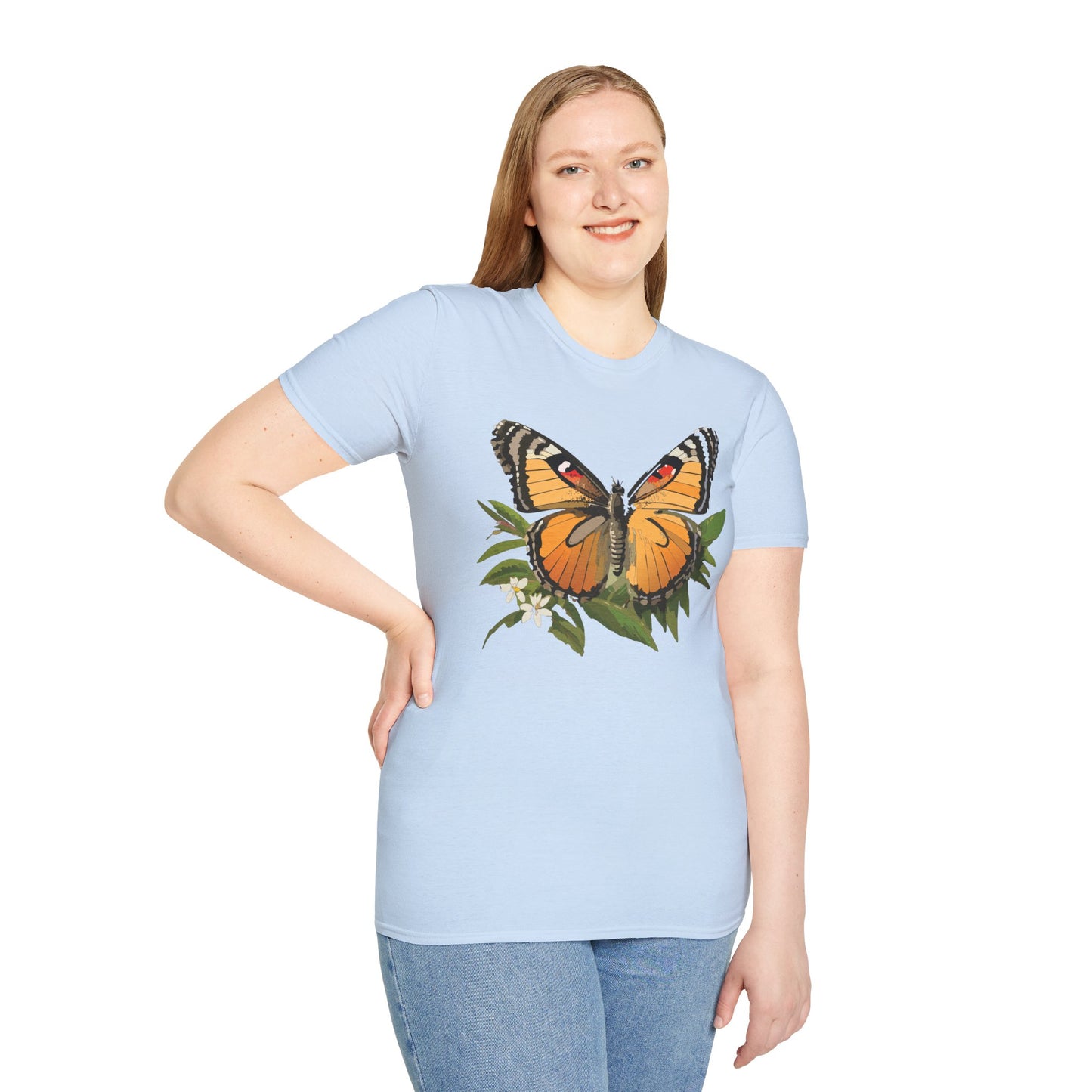 Butterfly Shirt, T Shirt with Butterfly, Monarch Shirt
