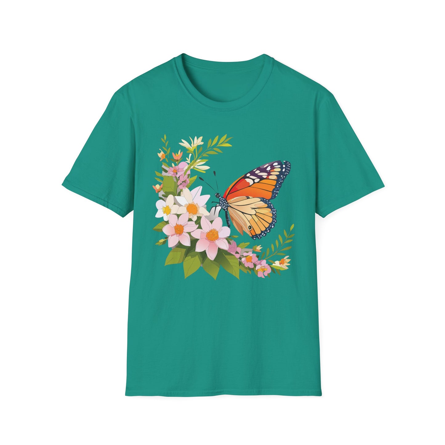 Butterfly Shirt, T Shirt with Butterfly, Monarch Shirt