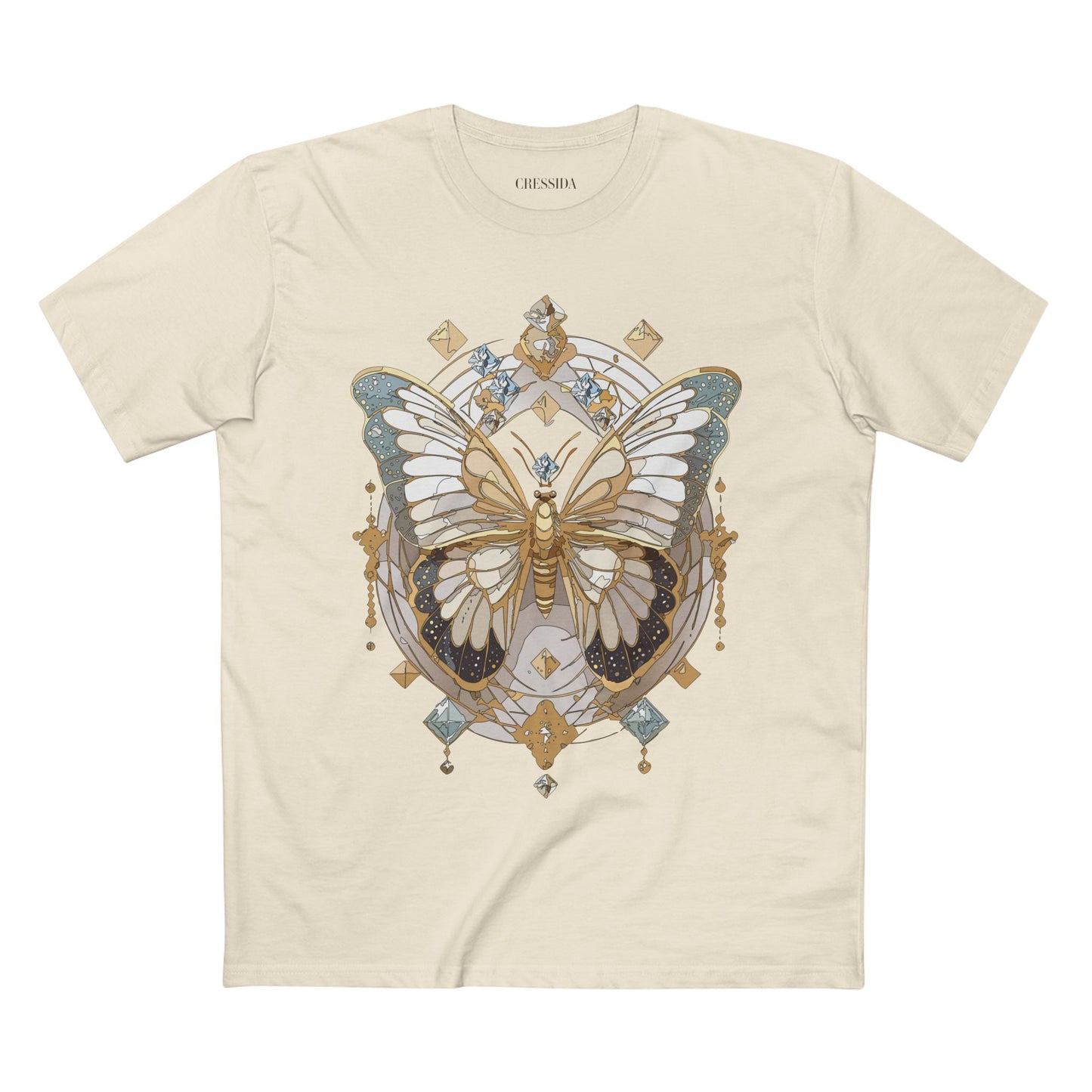 Butterfly shirt, Shirt with Butterfly, Tee Shirt with Antique Butterfly