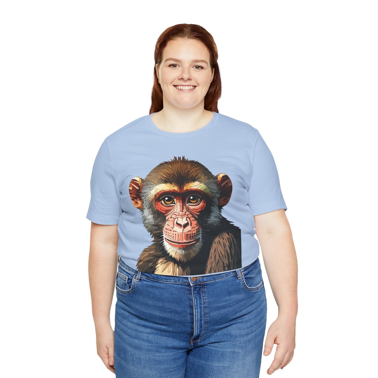 Unisex Animal Shirt, Tee Shirt with Animals, Art Design Tee Shirt, Wild Animals Shirt