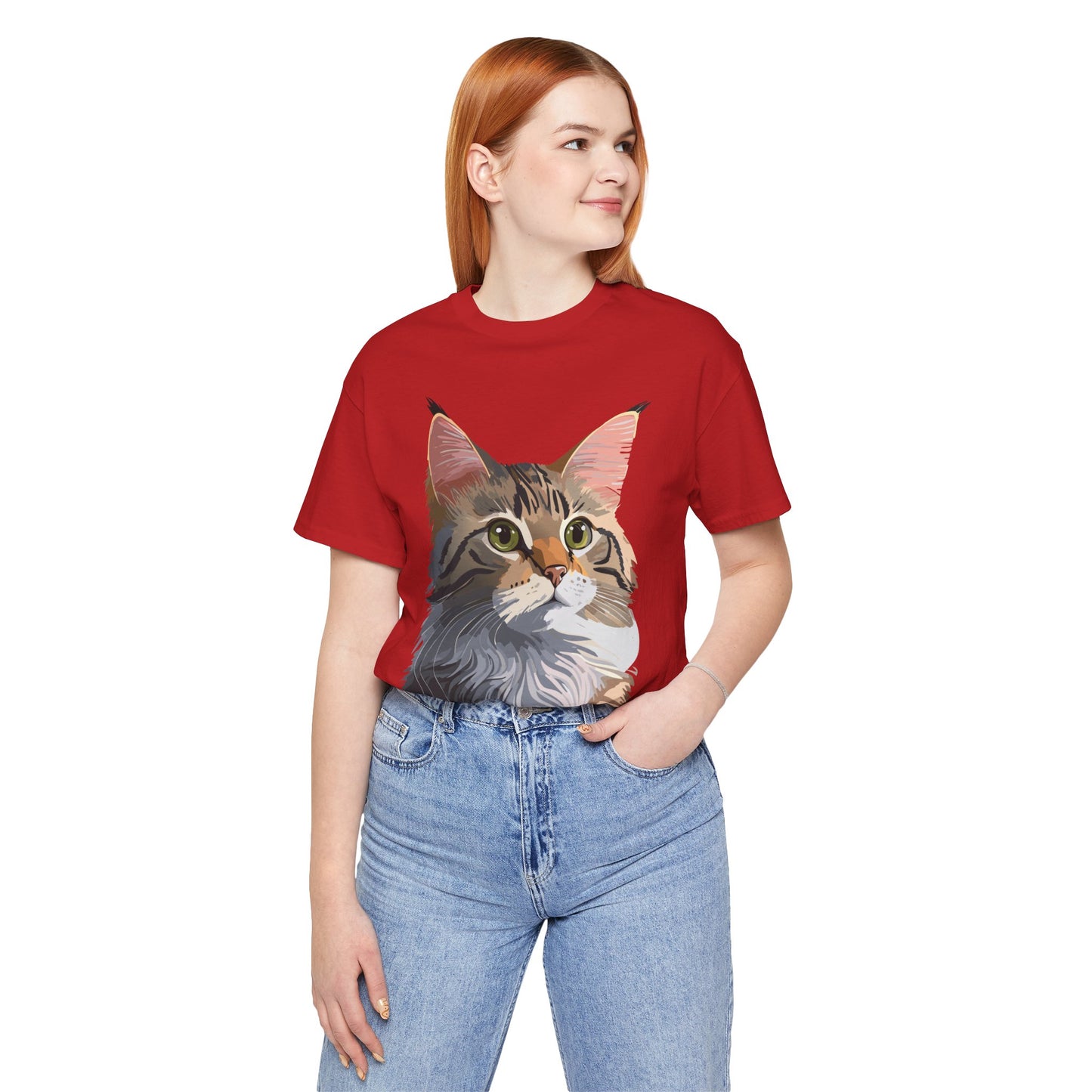 Unisex Animal Shirt, Tee Shirt with Animals, Art Design Tee Shirt, Wild Animals Shirt