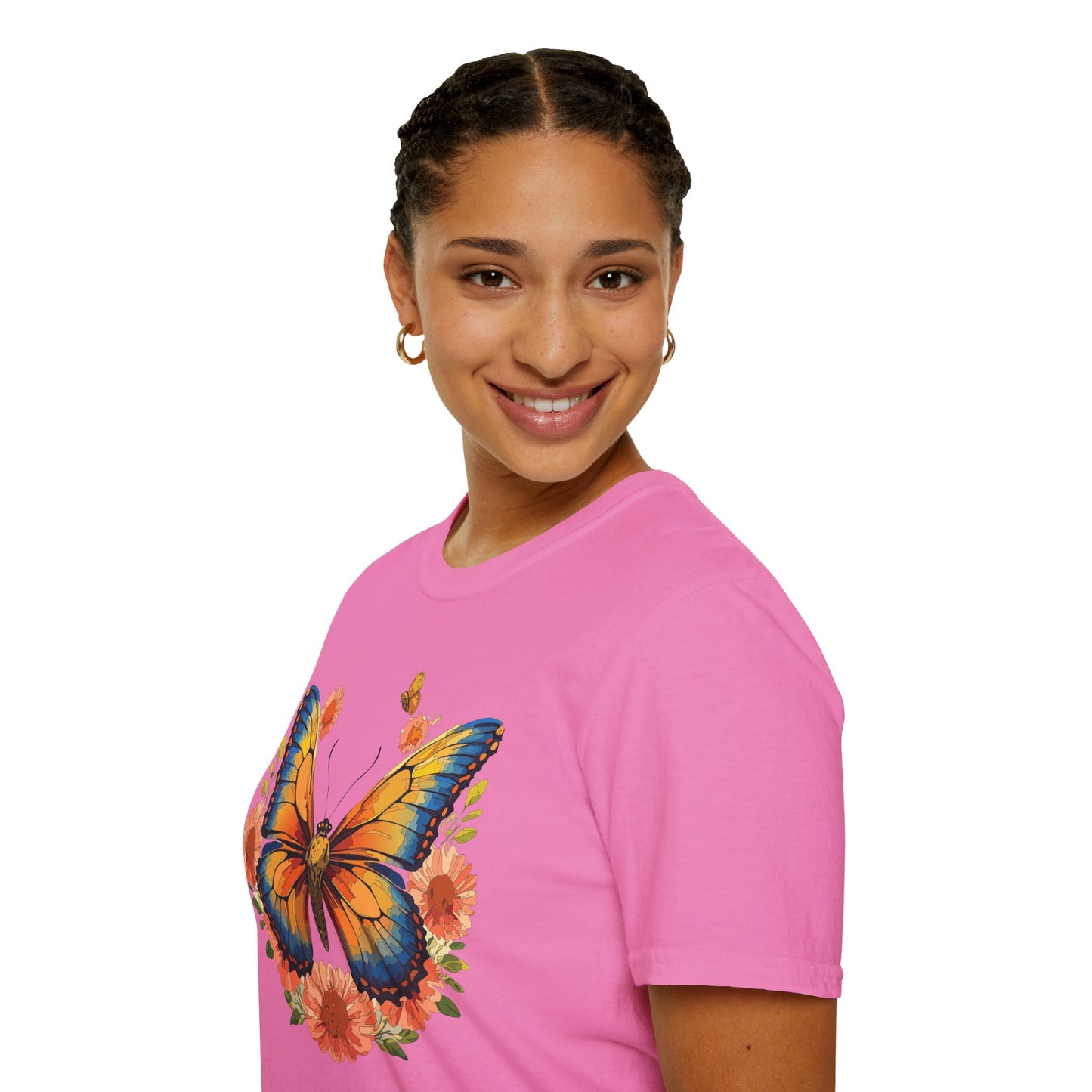 Butterfly Shirt, T Shirt with Butterfly, Monarch Shirt