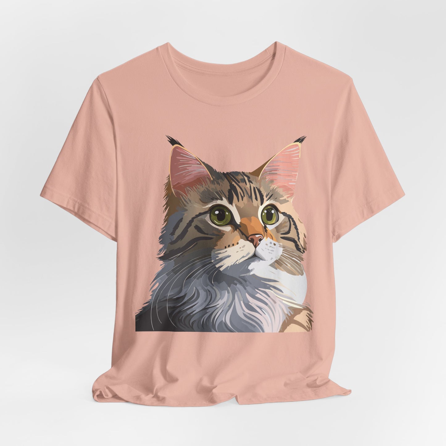 Unisex Animal Shirt, Tee Shirt with Animals, Art Design Tee Shirt, Wild Animals Shirt