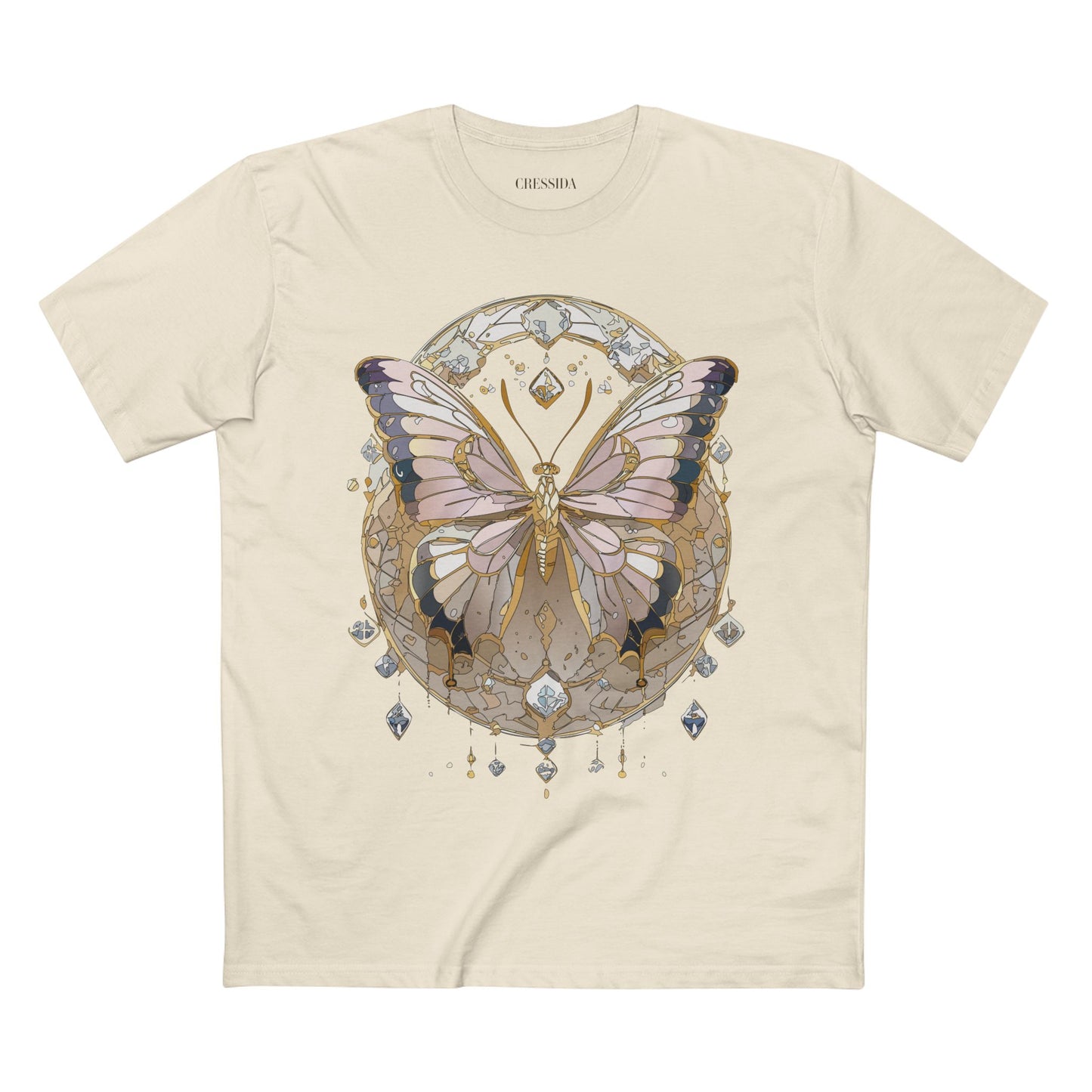 Butterfly shirt, Shirt with Butterfly, Tee Shirt with Antique Butterfly