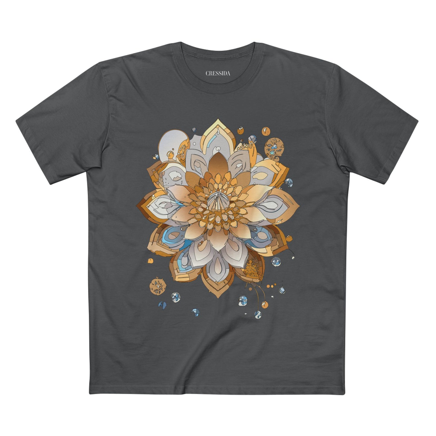 Floral Shirt, Shirt with Flower, Tee Shirt with Antique Flower