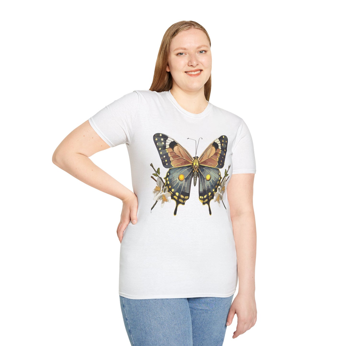 Butterfly Shirt, T Shirt with Butterfly, Monarch Shirt