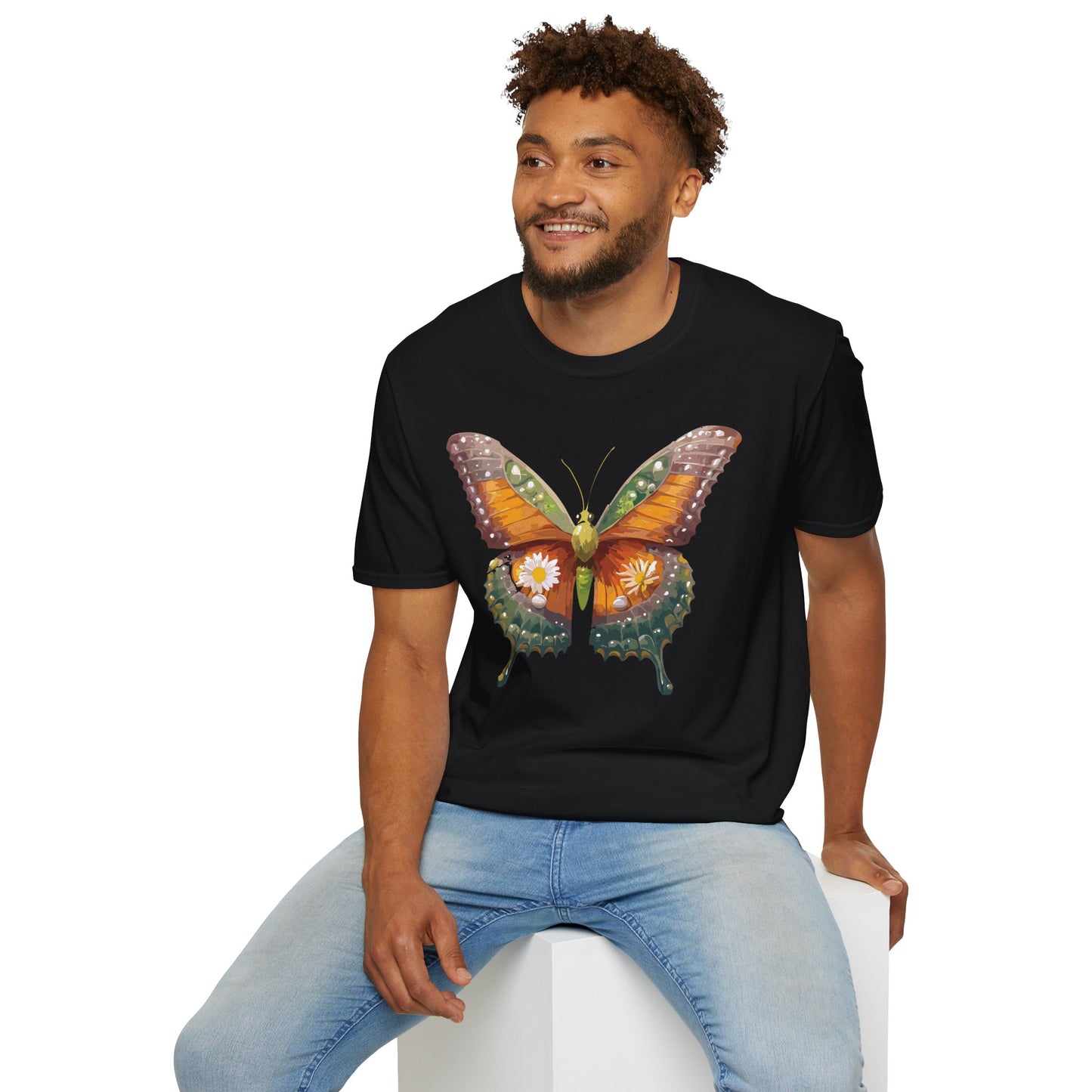 Butterfly Shirt, T Shirt with Butterfly, Monarch Shirt