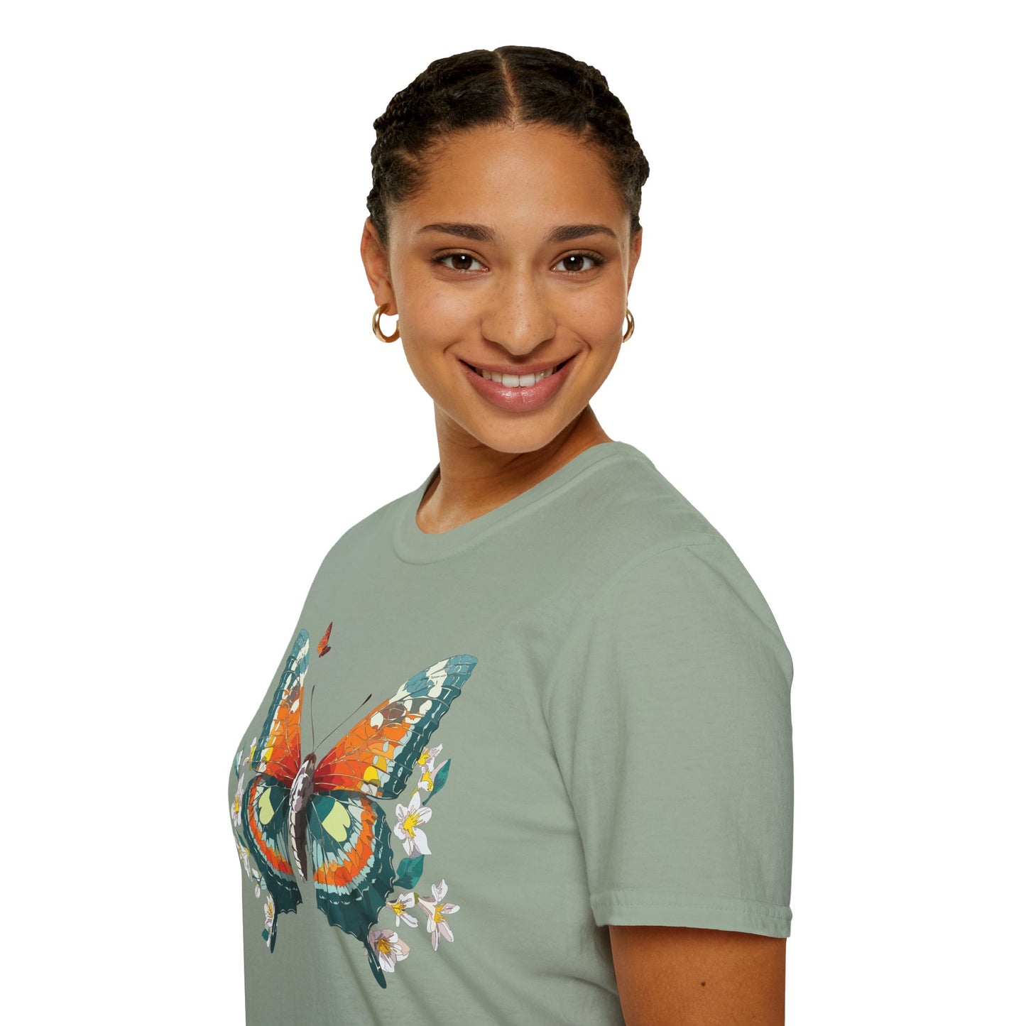 Butterfly Shirt, T Shirt with Butterfly, Monarch Shirt
