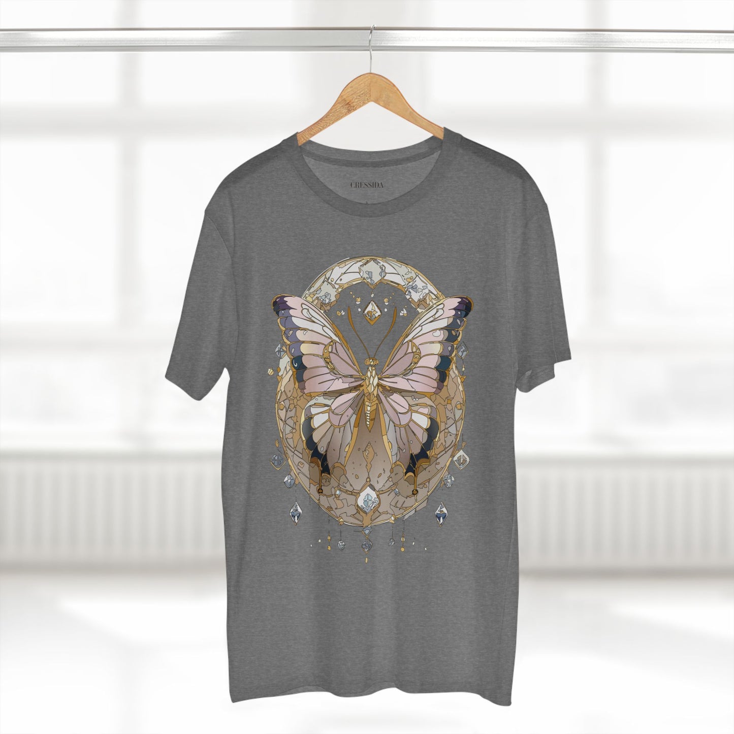 Butterfly shirt, Shirt with Butterfly, Tee Shirt with Antique Butterfly