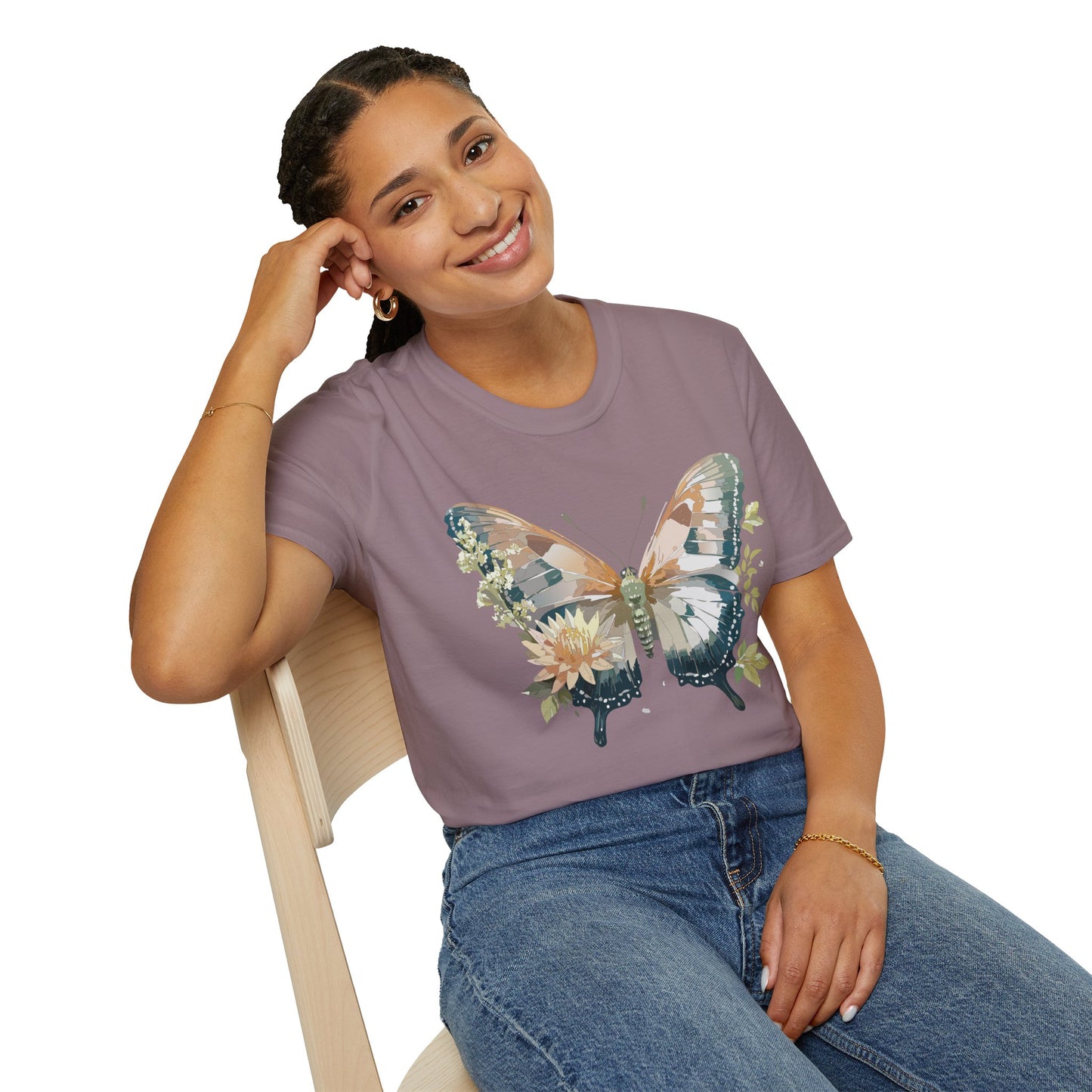 Butterfly Shirt, T Shirt with Butterfly, Monarch Shirt