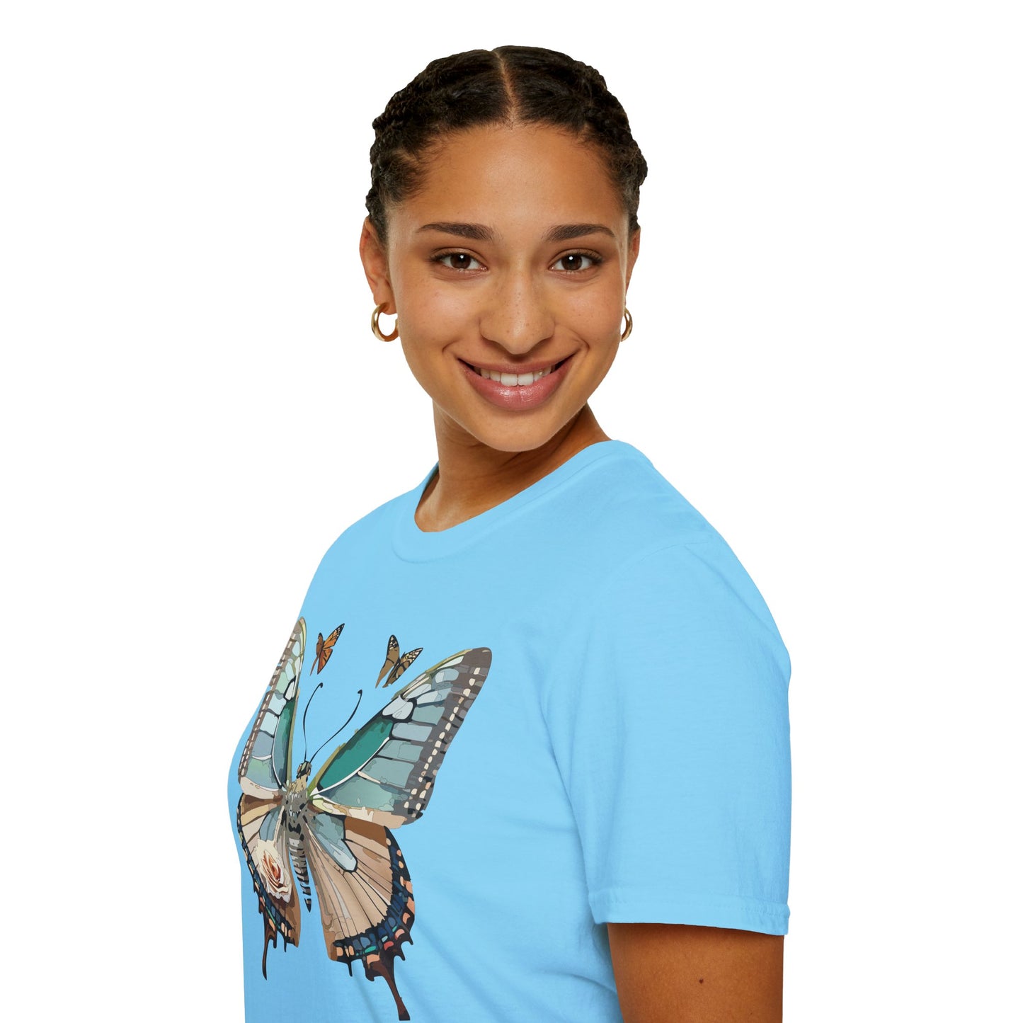 Butterfly Shirt, T Shirt with Butterfly, Monarch Shirt