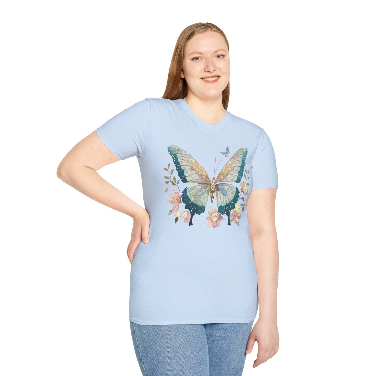 Butterfly Shirt, T Shirt with Butterfly, Monarch Shirt