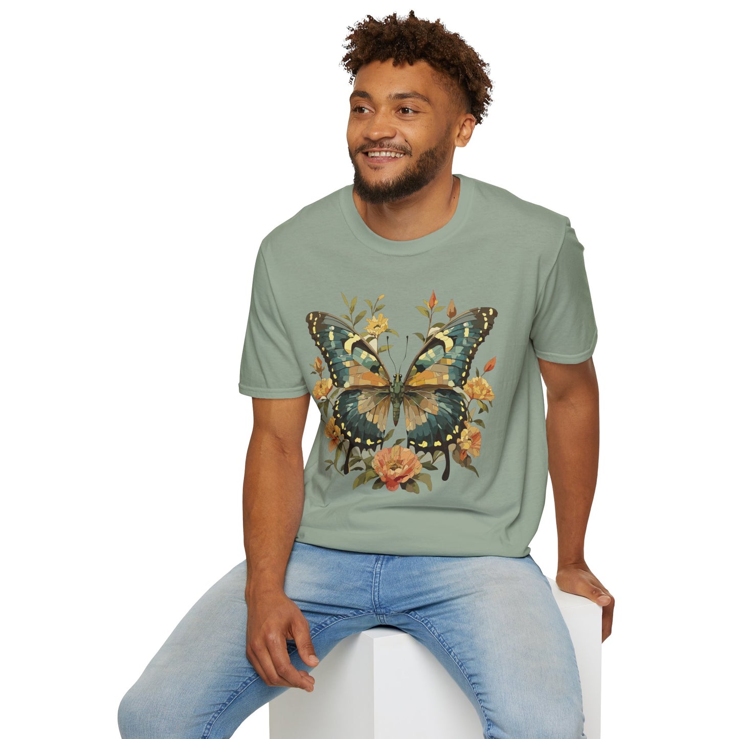 Butterfly Shirt, T Shirt with Butterfly, Monarch Shirt