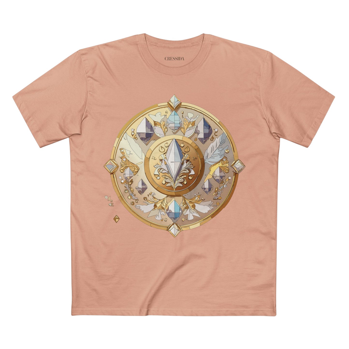 Medallion Shirt, Shirt with Medallion, Tee Shirt with Medal