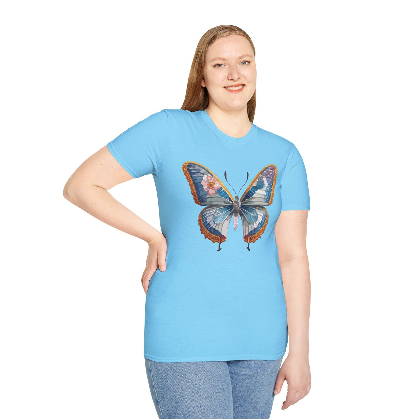 Butterfly Shirt, T Shirt with Butterfly, Monarch Shirt