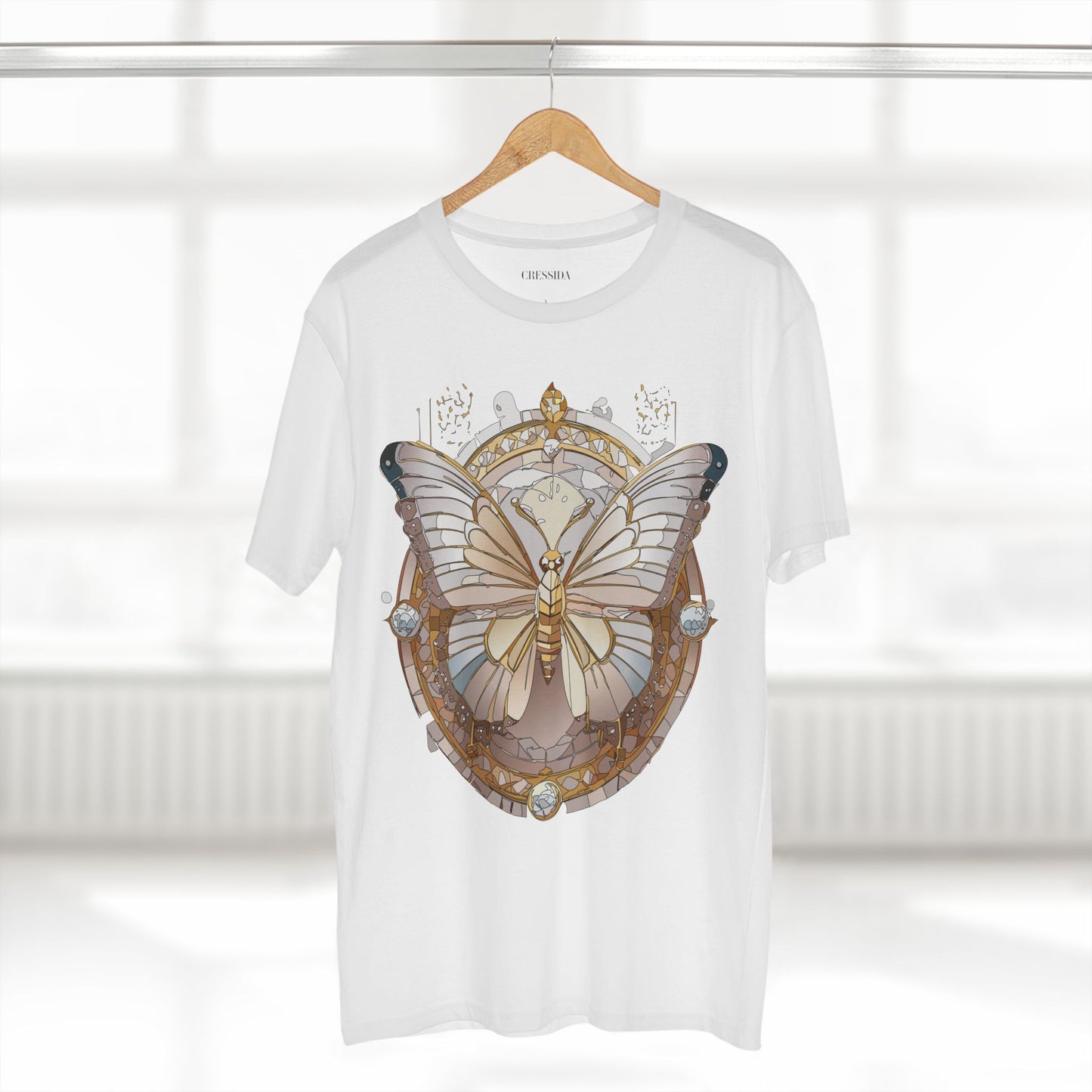 Butterfly shirt, Shirt with Butterfly, Tee Shirt with Antique Butterfly