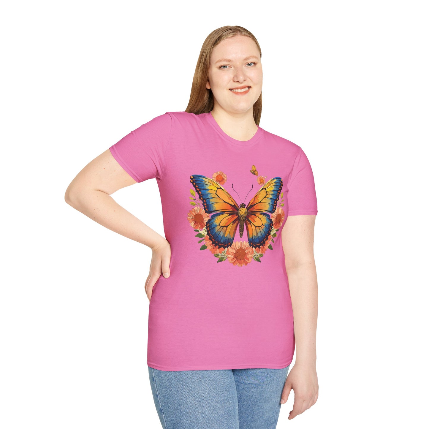 Butterfly Shirt, T Shirt with Butterfly, Monarch Shirt