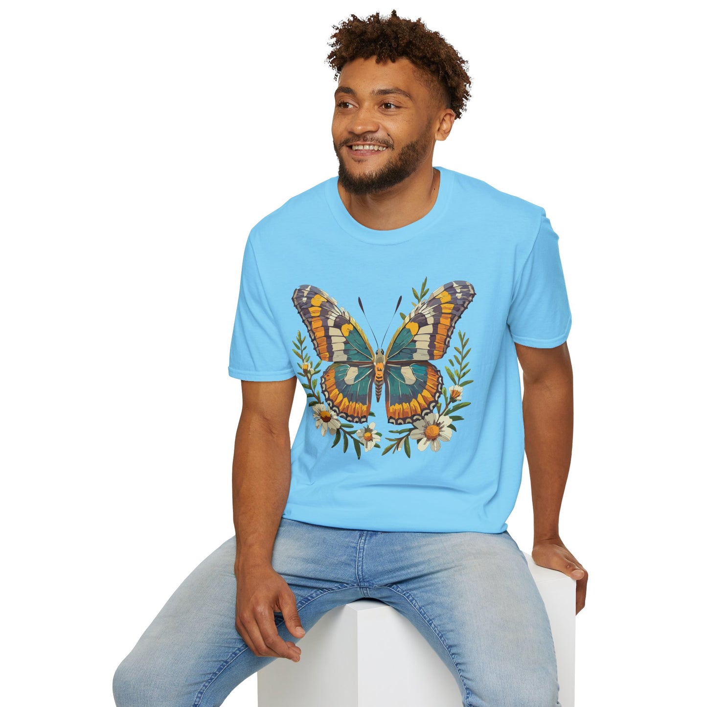Butterfly Shirt, T Shirt with Butterfly, Monarch Shirt