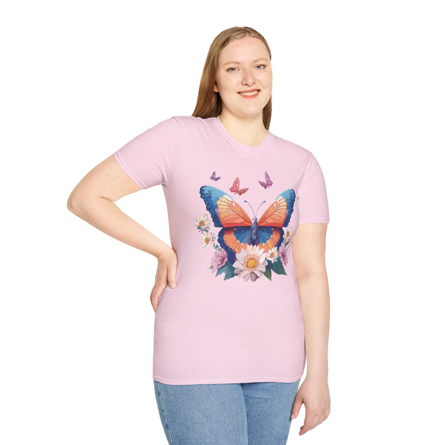 Butterfly Shirt, T Shirt with Butterfly, Monarch Shirt