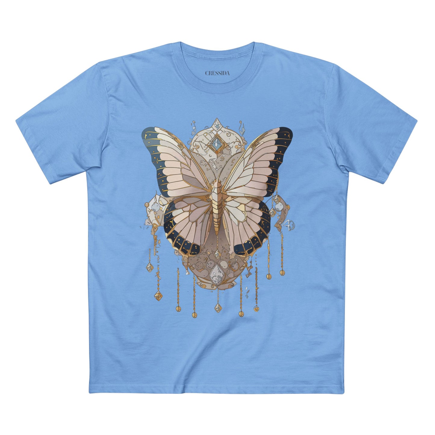 Butterfly shirt, Shirt with Butterfly, Tee Shirt with Antique Butterfly