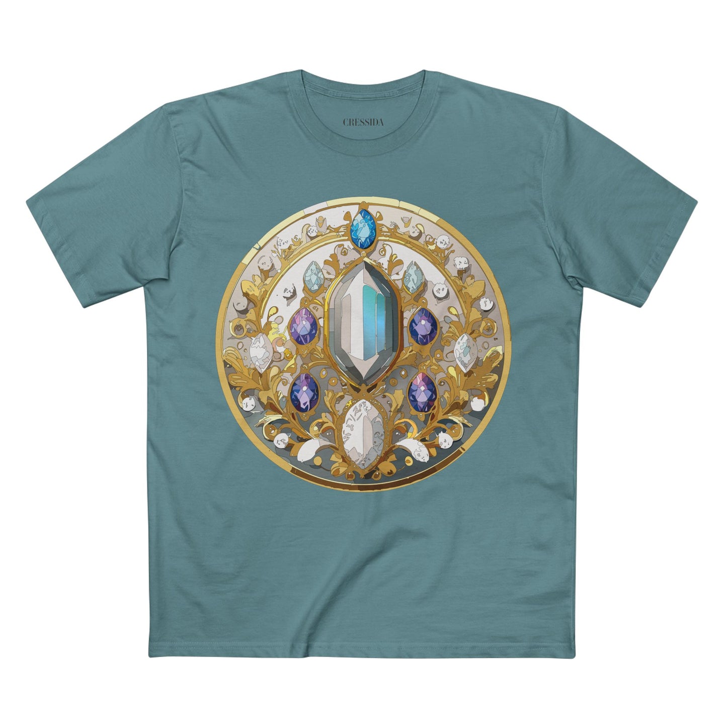 Medallion Shirt, Shirt with Medallion, Tee Shirt with Medal