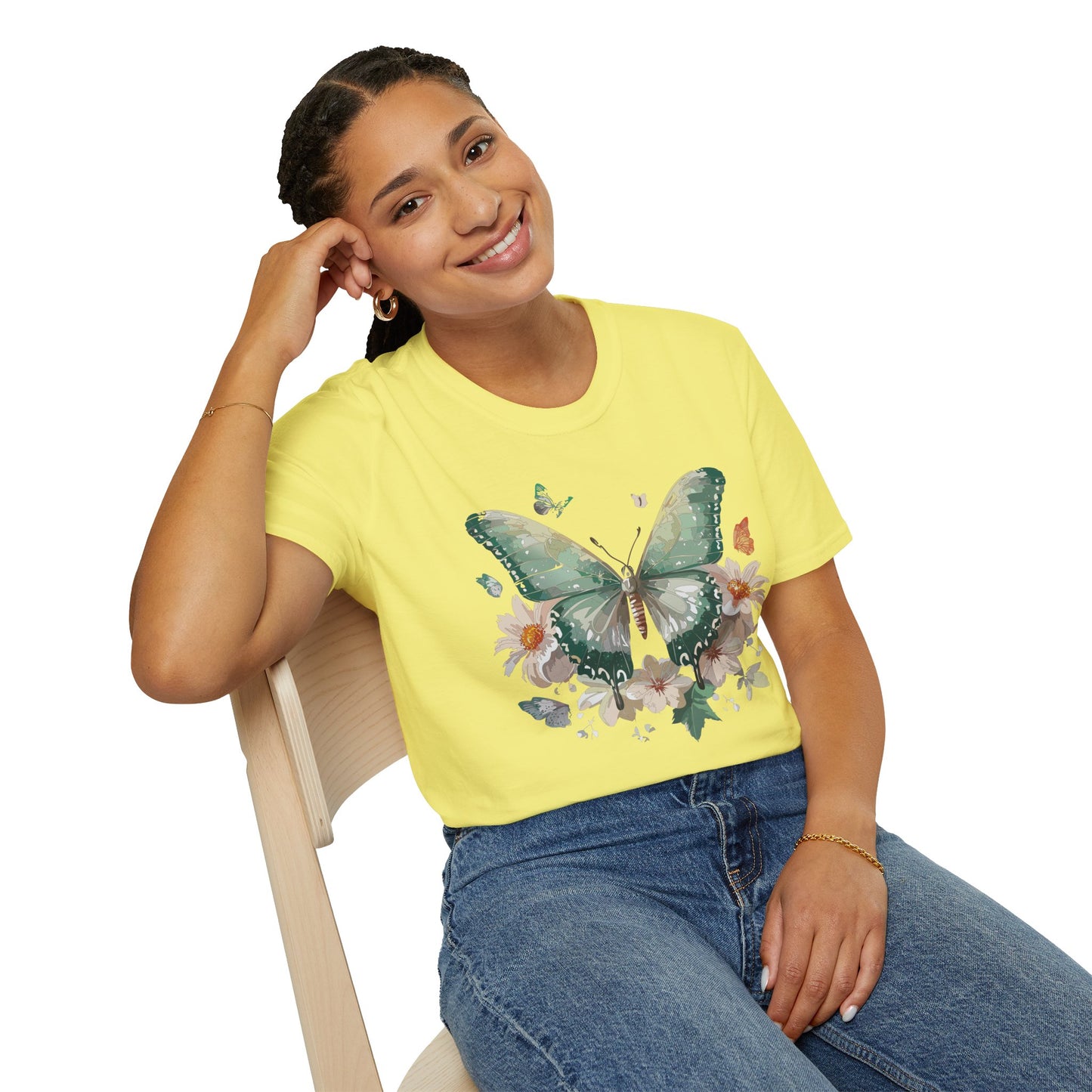 Butterfly Shirt, T Shirt with Butterfly, Monarch Shirt
