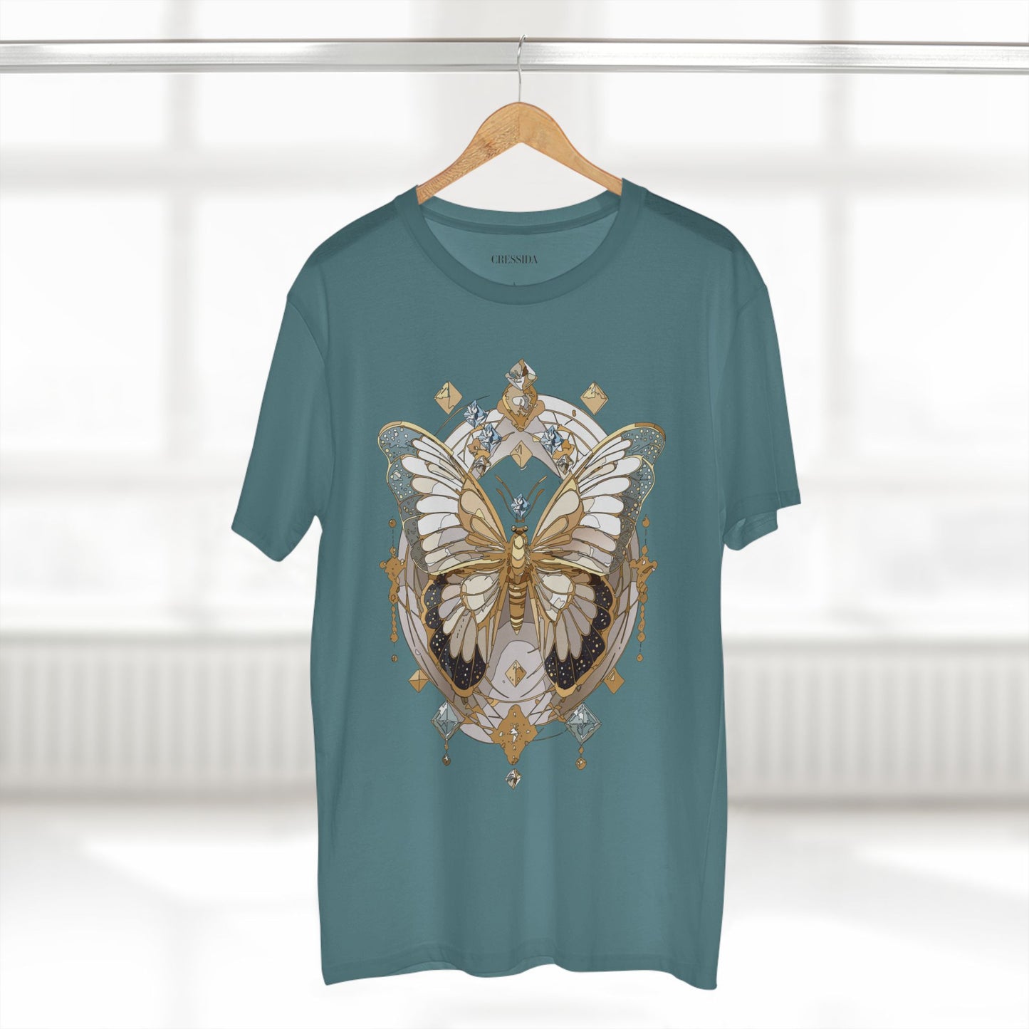 Butterfly shirt, Shirt with Butterfly, Tee Shirt with Antique Butterfly